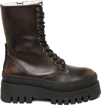 Steve Madden Coast Boot BROWN LEATHER