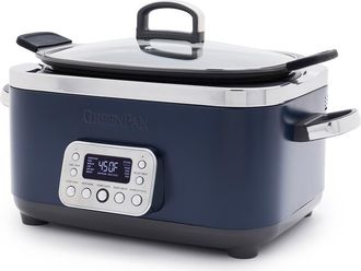 GreenPan Elite 14-in-1 6-Quart Slow Cooker in Oxford Blue at Nordstrom
