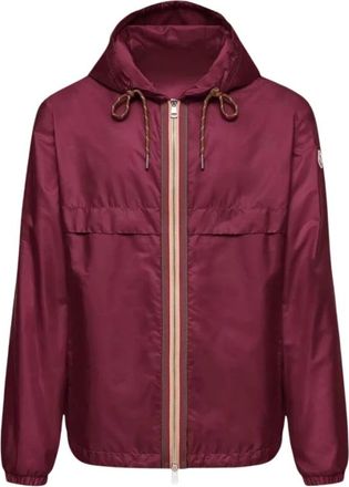 Moncler Nidge jack met capuchon - Heren - Jassen - Rood - Maat: XL