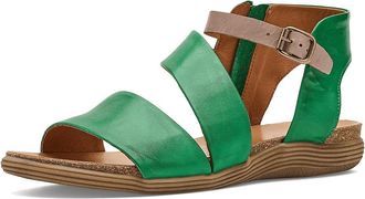 Miz Mooz Meadow Sandals Womens Sandals Emerald : EU 41 (US Womens 9.5-10) B - Medium, Leather