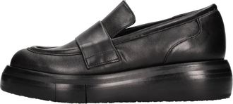 Paloma Barcel&oacute; Emm Tayson Moccasin - Dames - Loafers - Zwart - 38 EU - Leer - Schoenen
