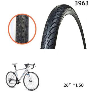 Trade Shop Trade Shop - Tapa De Neum&aacute;ticos De Neum&aacute;tico Para Neum&aacute;ticos De Bicicleta De Bicicleta 26 x 1.50 3963