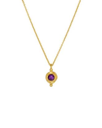 Ottoman Hands Birthstone Pendant Necklace in February at Nordstrom