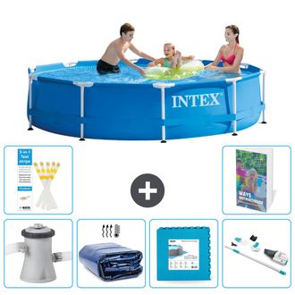 Intex Piscina Con Estructura Redonda - 305x76 Cm - 7-piezas S319