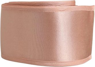 Dolce & Gabbana Silk Satin Waist Cintura Belt - Dames - Riemen - Roze - XS - Satijn - Accessoires