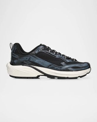 Represent Men & apos;s Storm Torn Mesh & Faux-Leather Sneakers