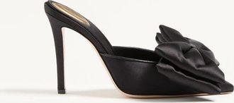 Valentino Garavani Yolande Satin Mule 105MM Wo