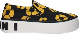 Marni Slip-On Carhartt Damess Stof Blauw/Geel