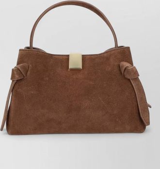 Yuzefi gyoza mini shoulder bag suede handle