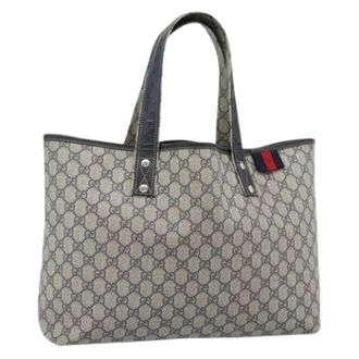 Gucci Pre-owned Tote Bags, female, Blue, Size: ONE SIZE Pre-owned Tote Bag