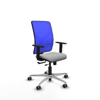 Piqueras y Crespo Silla De Oficina Piqueras Y Crespo Motilla Negro Soporte Lumbar Ajustable