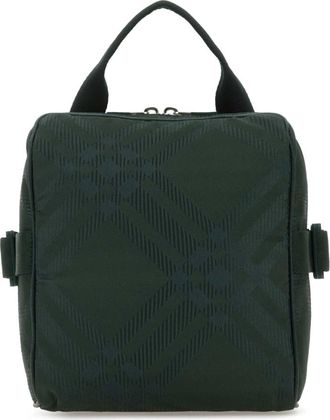 Burberry Bottle green fabric crossbody bag