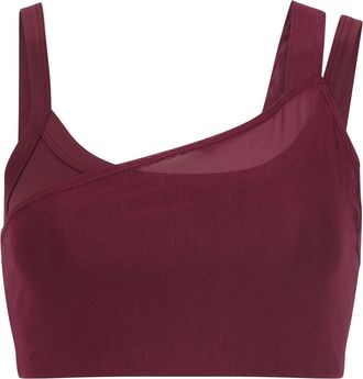 YEAR OF OURS Womens The Amanda Bra In Dark Cherry