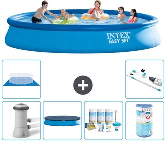 Intex Piscina Easy Set Redonda - 457x84 Cm - 8-piezas S31216
