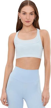 Beyond Yoga Seamless Moves Layered Bra Womens Bra Morning Sky Blue : XS, Elastane/Polyamide