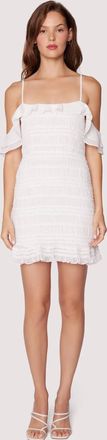 Lost + Wander Calla Lily Mini Dress In White