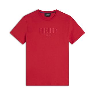 Freddy T-shirt in Cotone con Stampa frontale in tono colore