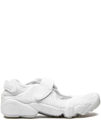 Nike Air Rift touch-strap sneakers - women - Rubber/Fabric/Fabric - 8 - White