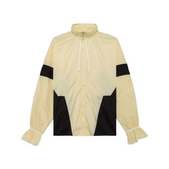 Autry Light Jackets, female, Yellow, S, Nylon Oversize Jacket
