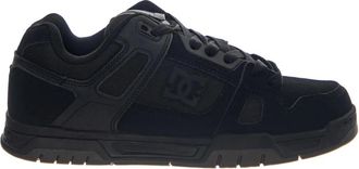 DC Stag Sneakers - Heren - Sneakers - Zwart - 45 EU - Leer - Schoenen