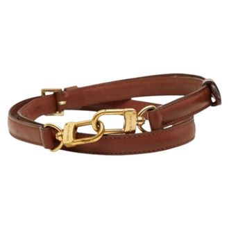 Louis Vuitton Pre-owned Belts, female, Brown, Size: ONE SIZE Pre-owned Strap