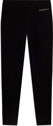 Freddy Leggings 7/8 con Cuciture a Cuore in Jersey pesante