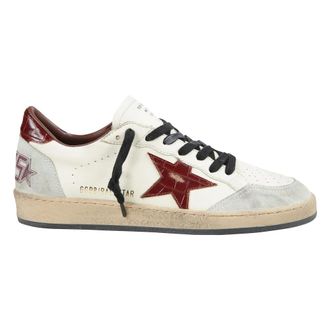 Golden Goose Star Detail Croc Effect Trainers - male - Golden Goose - Sneakers - Multicolor - 6 UK - Shoes