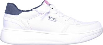 Skechers Dames Skipper Hi Canvas Sneakers (Wit)