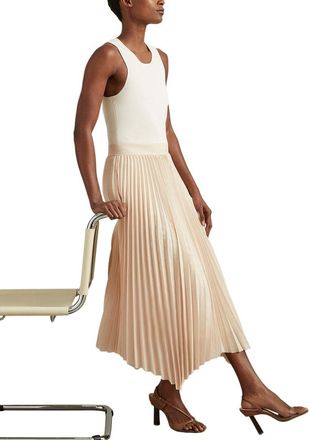 Reiss Marnie Knit Hybrid Dress