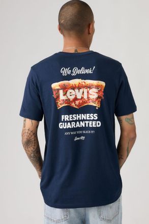 Levi's Classic Graphic Tee - Uomo - XL - Blu / Dress Blues