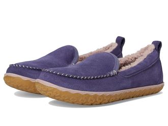 L.L.Bean Mountain Slipper Moccasin Womens Shoes Raw Indigo : 8 B - Medium, Textile/Leather