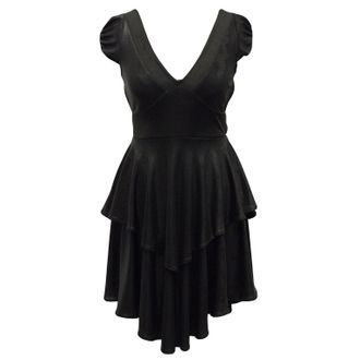 Jasmine Di Milo Black Halter Neck Dress Size XS