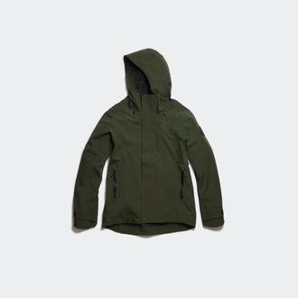 Canada Goose Rupert Rain Jacket Black Label (Men, Moss Khaki, XS)