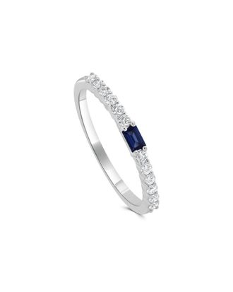 Sabrina Designs 14K 0.31 Ct. Tw. Diamond Sapphire Birthstone Ring