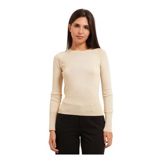 A|X Armani Exchange Dames, Truien, Beige, Maat: XL Viscose