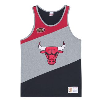 Mitchell & Ness x NBA HWC Colorblocked Cotton Tank Chicago Bulls TTNK5120-CBUYYPPPGHRD