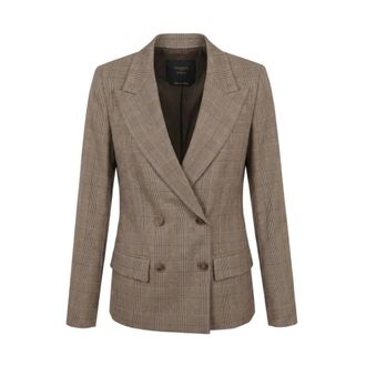 Twinset Blazers - female - Twinset - Blazers - Brown - XL - Jackets