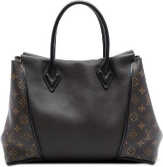 Louis Vuitton Pre-owned Monogram Canvas Tote - Dames - Vintage Handtas - Bruin - ONE Size - Leer - Vintage
