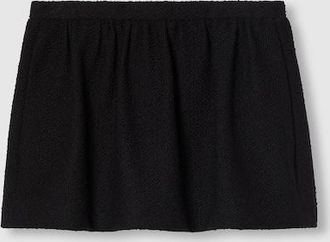Gucci Wool Bouclé Mini Skirt, Black, Ready-to-wear