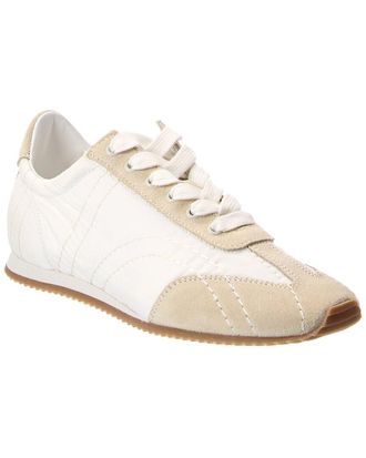 Toteme Toteme Flex Suede & Canvas Sneaker