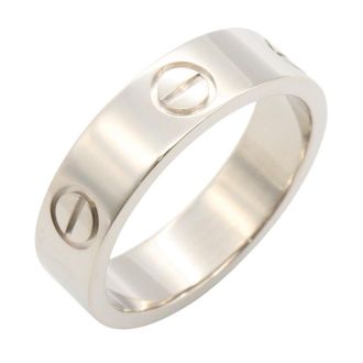 Cartier Silver White Gold (18K) Band Ring (Pre-Owned)