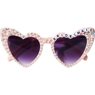 Untamed Petals Bridesmaid Sunnies in Pink at Nordstrom