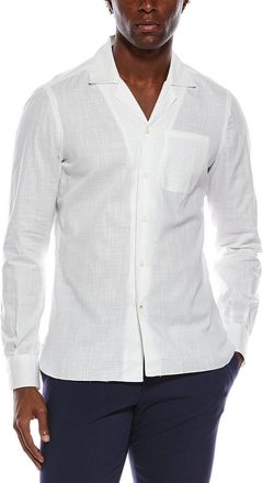 Isaia Camp Collar Shirt