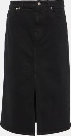 Proenza Schouler White Label Sloan denim midi skirt