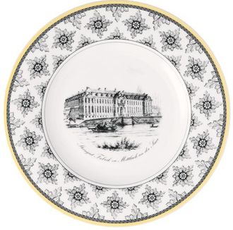 Villeroy & Boch Audun Maison Dinner Plate in White at Nordstrom