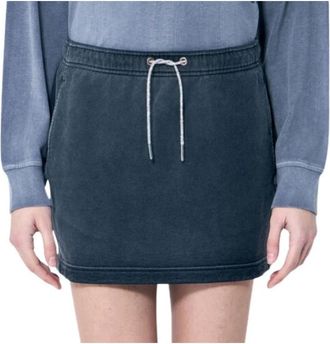 Alexander Wang Stijlvolle Rokken Collectie - Dames - Korte rokken - Blauw - M - Rokken