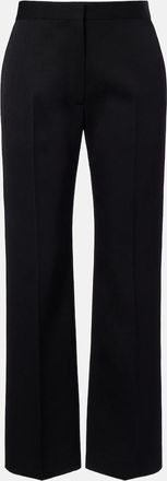 The Row Trino wool straight pants