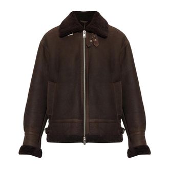 Arma Shearling Jacket Sano - Heren - Jassen - Bruin - XL - Katoen - Jassen