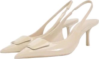 Generic Women Pointed Toe Fashion High Heel Sandals Spaghetti Strap Office Party Dress Shoes Beige