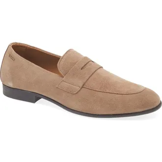 BOSS Gavrie Loafer in Medium Beige at Nordstrom Rack, Size 8.5